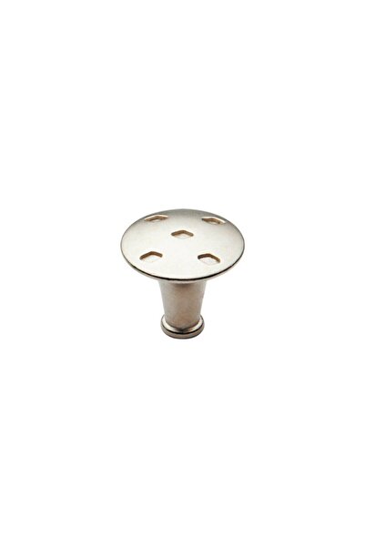 FREKANS R3080-2 Diamond Button Matte Chrome Handle