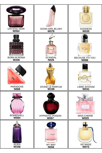 egoparfüm W4051 - Liberty Vanilya 50 ml edp kalite Kadın parfüm