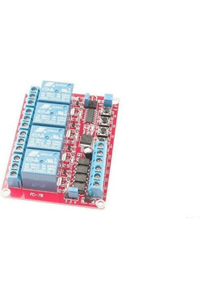 OEM Ρελέ 5V 10A 1 τεμάχιο, έλεγχος 4 καναλιών με κουμπί