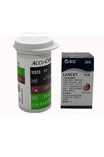 Choice 50s-lancets nobox Accu-Chek Performa Blood Glucose Test Strip 50pcs / ...