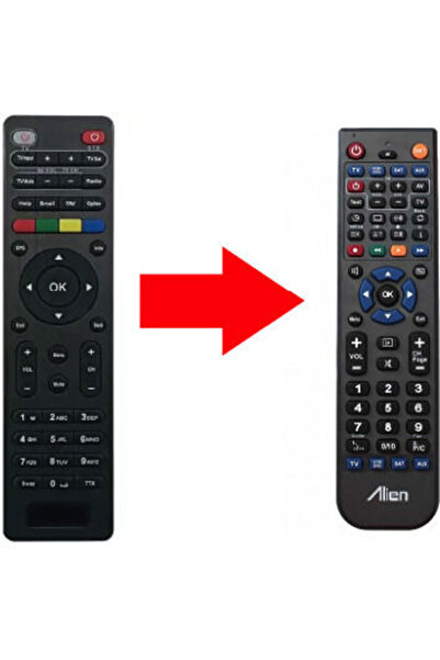 OEM Compatible Remote Control RE-4652-1 for Ψηφιακούς Δέκτες Nova