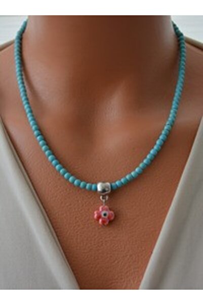 Stoneage Necklace - Blue -