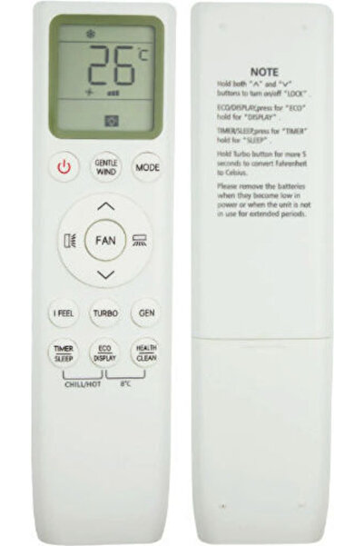 OEM Tcl002383 Τηλεχειριστήριο Κλιματιστικού A/C Κωδικός TCL: 77700529-1-1