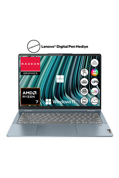 LENOVO IdeaPad Flex 5 14ABR8 Ryzen 7 5825U 16GB RAM 512GB SSD 14" WUXGA IPS W...