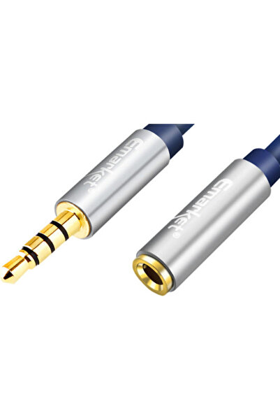 OEM Καλώδιο Ήχου 3.5mm Αρσενικό - 3.5mm Θηλυκό Μαύρο 3μ 77400164