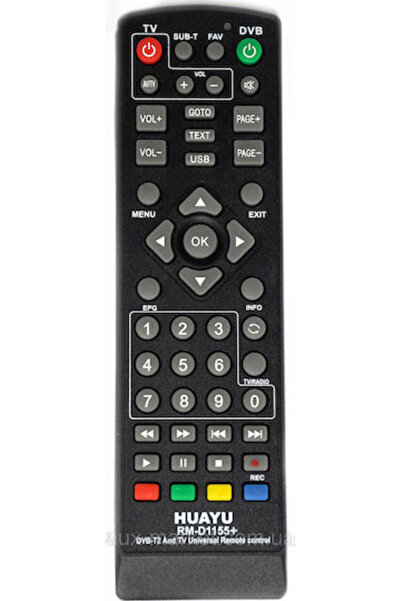 ATC Universal Remote Control RM-D1155+5 for Ψηφιακούς Δέκτες
