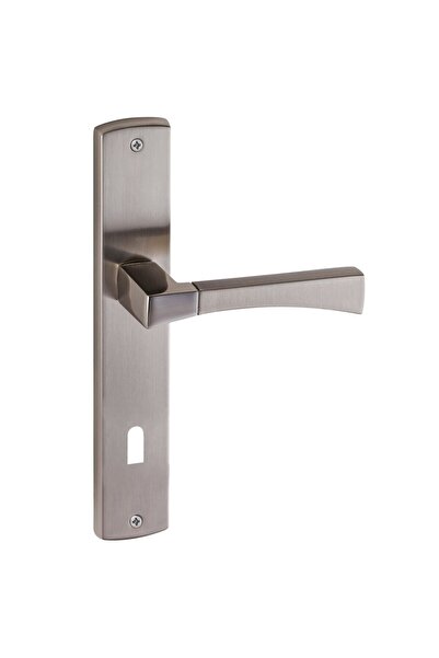 FREKANS Simge Satin Nickel Door Handle Mirrored Room (Tk)