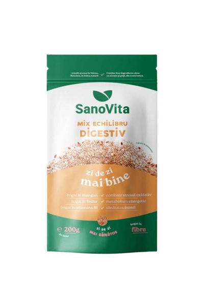 Sano Vita Mix Echilibru Digestiv - SanoVita Zipper, 200 g