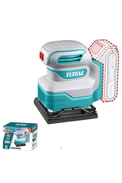 TOTAL Șlefuitor Orbital 20V, Dimensiune Bază 110x100 mm