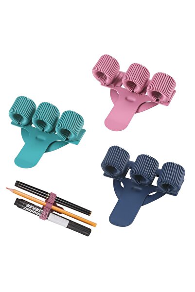 OEM Set de 3 suporturi pentru pixuri din oțel inoxidabil pentru asistente med...