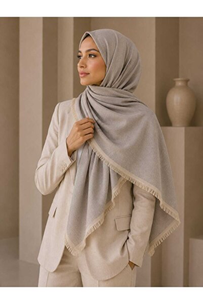 tomrisboutique Double-Sided Cashmere Textured Tapestry Woven Shawl 70 X 190 c...