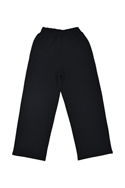 OrganicKid Dusty Rose Kadın Siyah Culotte Kesim Pantolon
