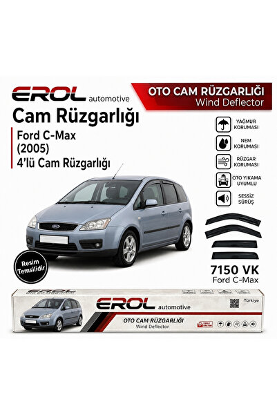 Erol Ford C-Max (2005) 4'lü Mugen Cam Rüzgarlığı