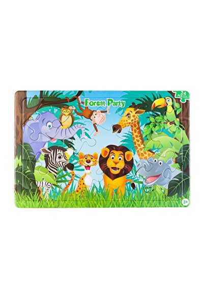 OEM Puzzle Animale Jungla (24 de piese) – animale, educativ