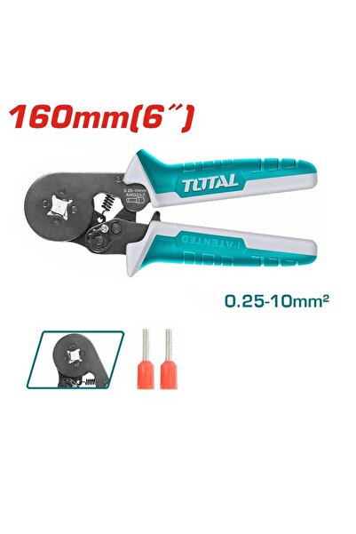 TOTAL Cleste de sertizare cu clichet Total, diametru sertizare 0,25-10 mm