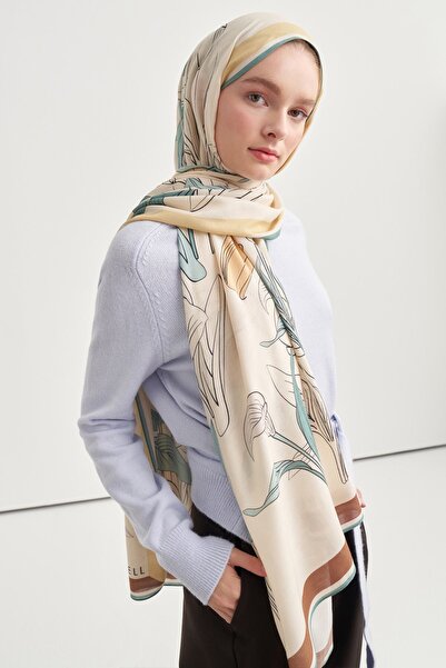 carell Livia Desen Norena Wool Shawl Yellow