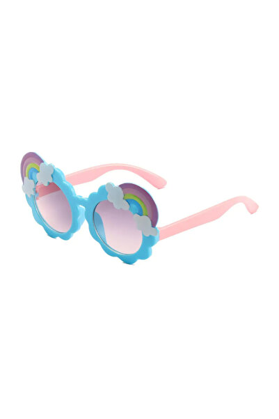 EFAYN.RO Ochelari de soare pentru copii, unisex, model curcubeu cu accesorii,...