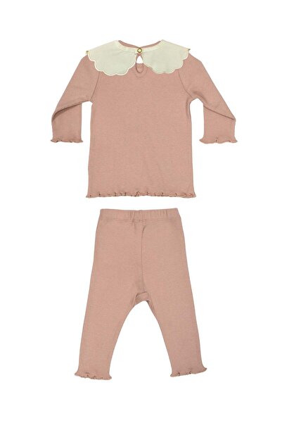 OrganicKid Dusty Rose Kız Bebek Gül Kurusu 2'li Set