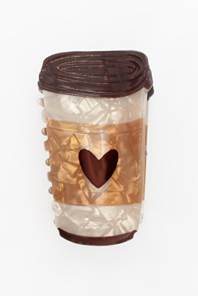 NazLand Coffee Cup Hair Clip – Multi-Colored