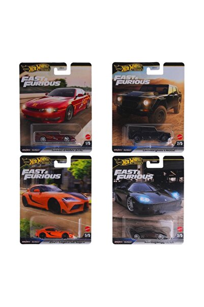 HOT WHEELS Masinuta Premium Fast & Furious - Mattel, 1:64 – colecție metalică