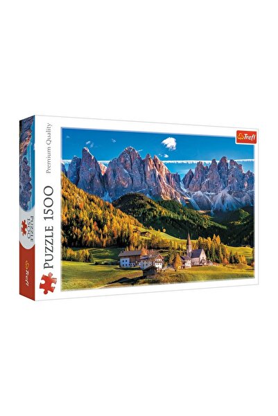 Trefl Puzzle Peisaj Muntii Dolomites Italia (1500 de piese) - – peisaj/oraș, ...