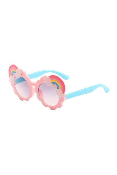 EFAYN.RO Ochelari de soare pentru copii, unisex, model curcubeu cu accesorii,...
