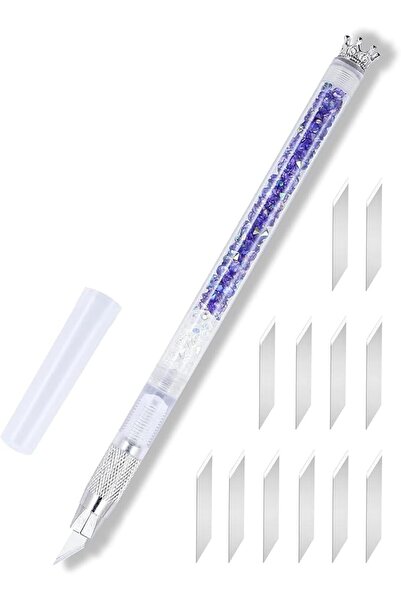 GENERAL Tzowoc Stainless Steel Professional Carving Knife, Pen Knife with Ref...