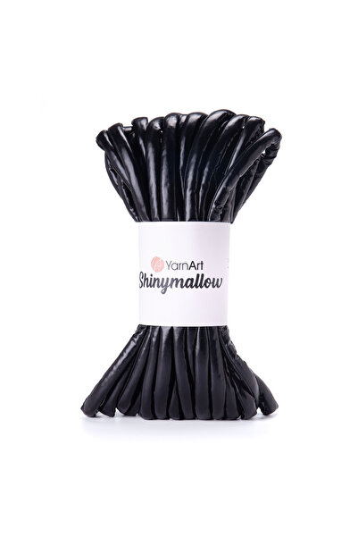 Yarnart Νήματα πλεξίματος Shinymallow 5411 Μαύρο 540 γρ. 25 μ. 100% Πολυεστέρας