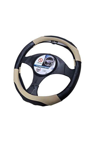 NO BRAND Κάλυμμα τιμονιού αυτοκινήτου - XY-052 - 122483 - Beige