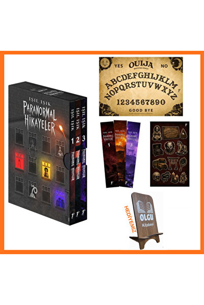 Artemis Yayınları Paranormal Hikâyeler Serisi Kutulu Set ( Poster, Sticker, K...