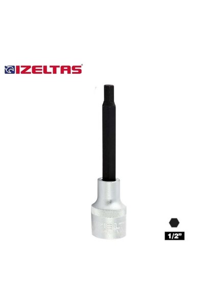 İzeltaş Izeltas 1113064108 1/2 H8 Socket Allen Bit Long 8 mm