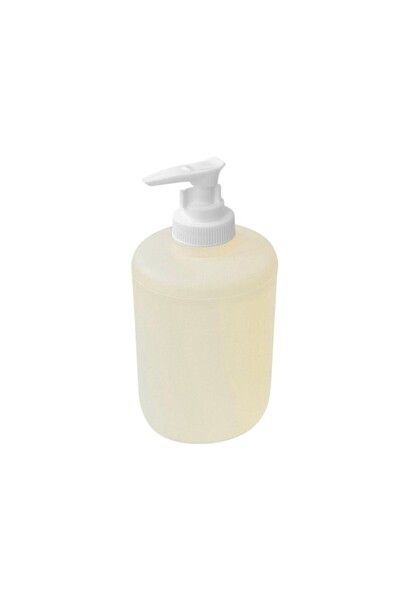 NO BRAND Θήκες κρεμοσάπουνου Dispenser πλαστικές - Σετ 5pcs - Beige - 21577