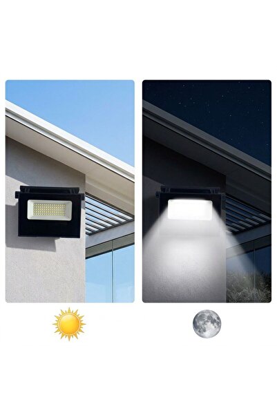 gaman Güneş Enerjili LED Projektör 60W Solar Aydınlatma Lamba 180 Lümen Su Toz Geçirmez
