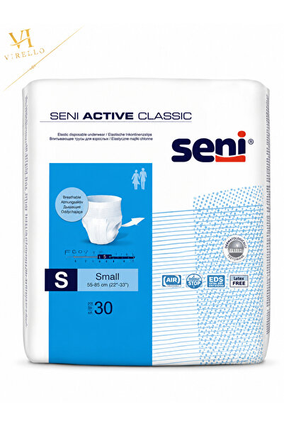 Seni Active Classic Small S – Chiloți absorbanți pentru incontinență, 30 bucăți