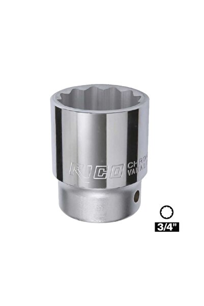 Rico 007-RC3536 3/4 On İki Köşe Ağır Lokma 36 mm