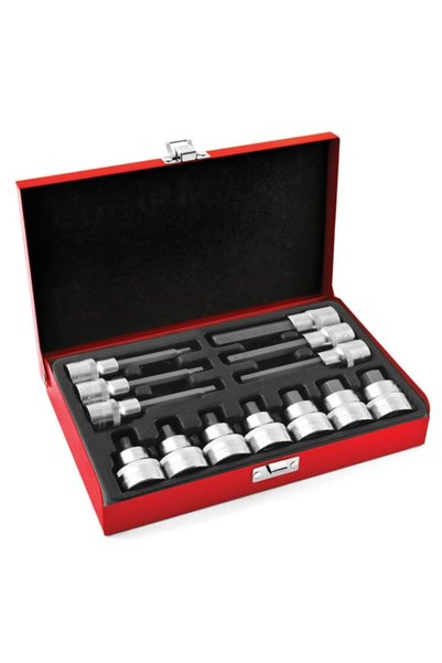 Genel Markalar PRODHT D02128213 1/2 Torx Bits Kombine Lokma Seti 13 Parça