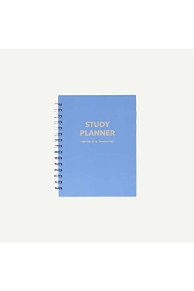 Flying Tiger Copenhagen Mavi Spiralli Çalışma Planlayıcı Defter