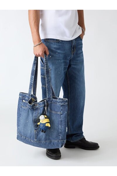 Guess Jeans Unisex Tote Çanta