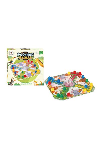 NO BRAND Επιτραπέζιο παιχνίδι Pop&Hop - Animals - JF378-98 - 310374