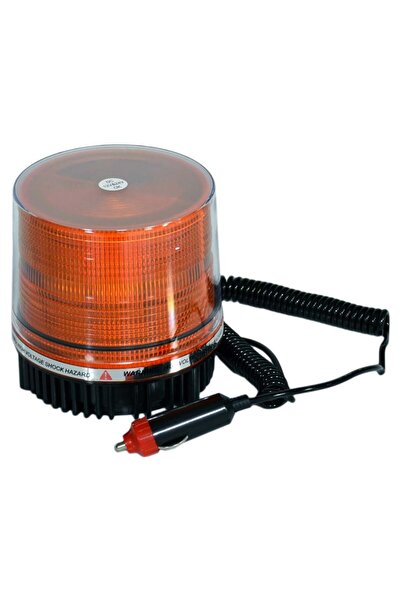 NYF Benmax 12V-24V Tepe Lambası Mıknatıslı Çakarlı Sarı BX13 001