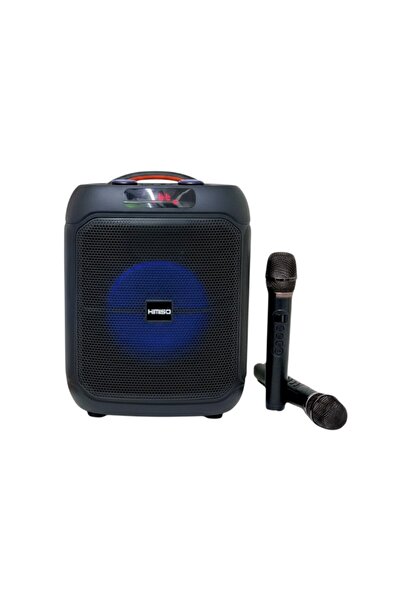 NO BRAND Φορητό ηχείο subwoofer με 2 μικρόφωνα Karaoke - QS-1742 - 260417