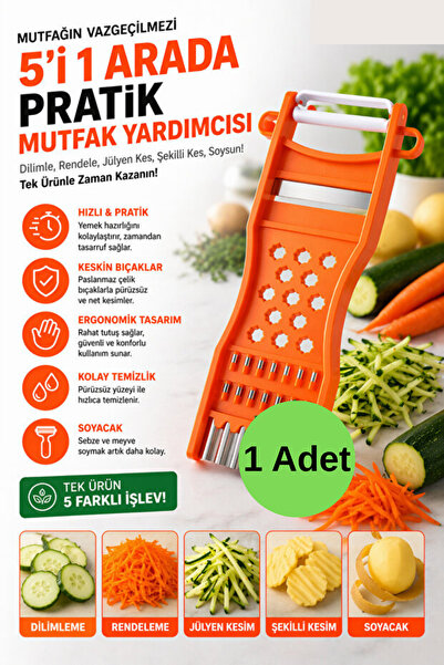 Shopura Multi-Purpose Vegetable Grater and Spiral Chopper – Julienne Peeler, ...
