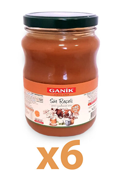 Ganik Süt Reçeli 1400 g X 6 Adet