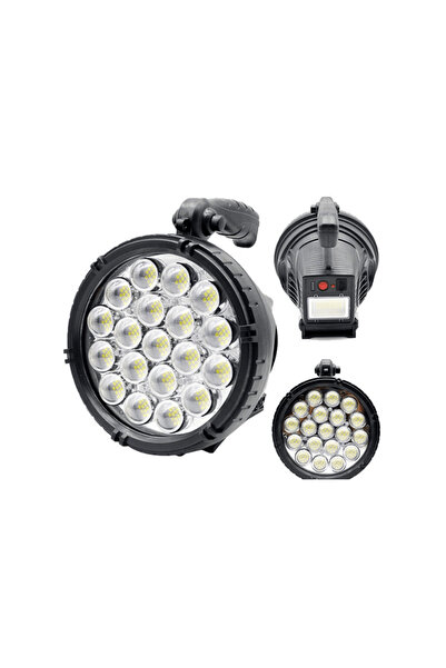 NO BRAND Επαναφορτιζόμενος φακός LED - 3 colors - 4.2V - W868A - 326036