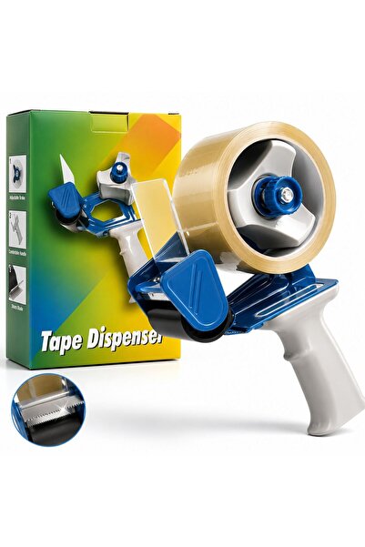 Issa Dispenser manual pentru bandă adezivă pentru ambalare, 23×15×6 cm, cu în...