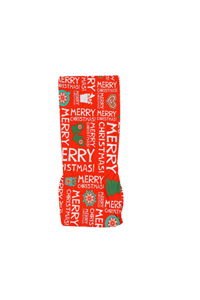 Generic Brand Set 4 huse pentru scaun cu motiv Craciun, inaltime spate 60 cm,...