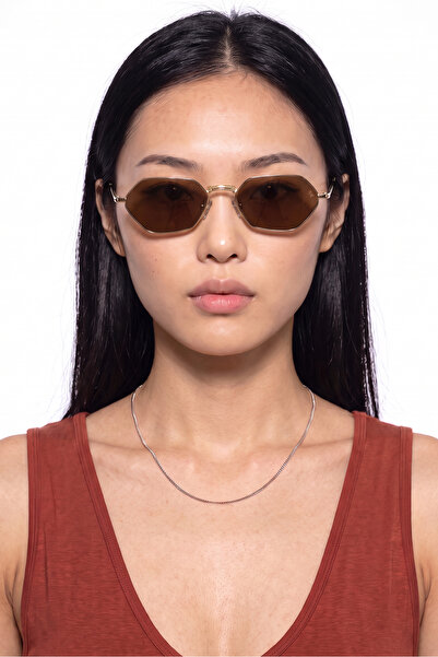 Bilge Karga Bratya Gold Brown Sunglasses