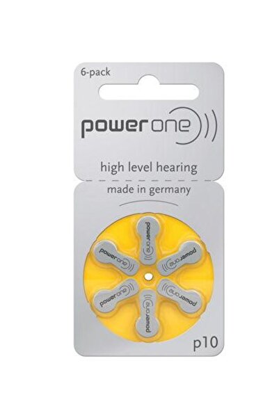 Varta Baterii pentru aparate auditive POWER ONE P10, Pachet de 6