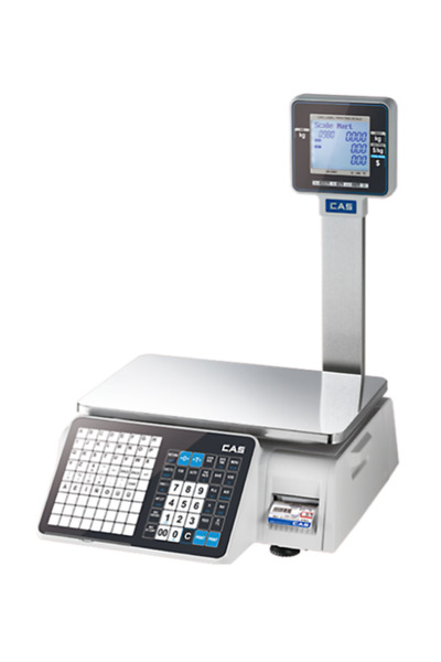 CAS CL3000 Barkodlu 15 Kg (Onaylı) Elektronik Market Terazisi