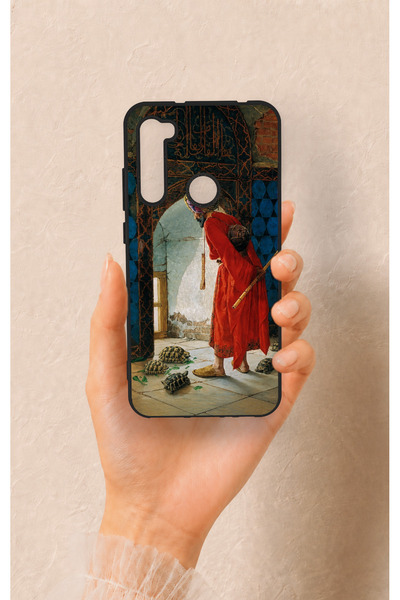 Vip Case Redmi Note 8 Compatible Turtle Trainer Patterned Silicone Case